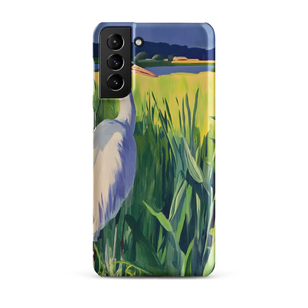 Graceful Presence: The Heron in the Meadow