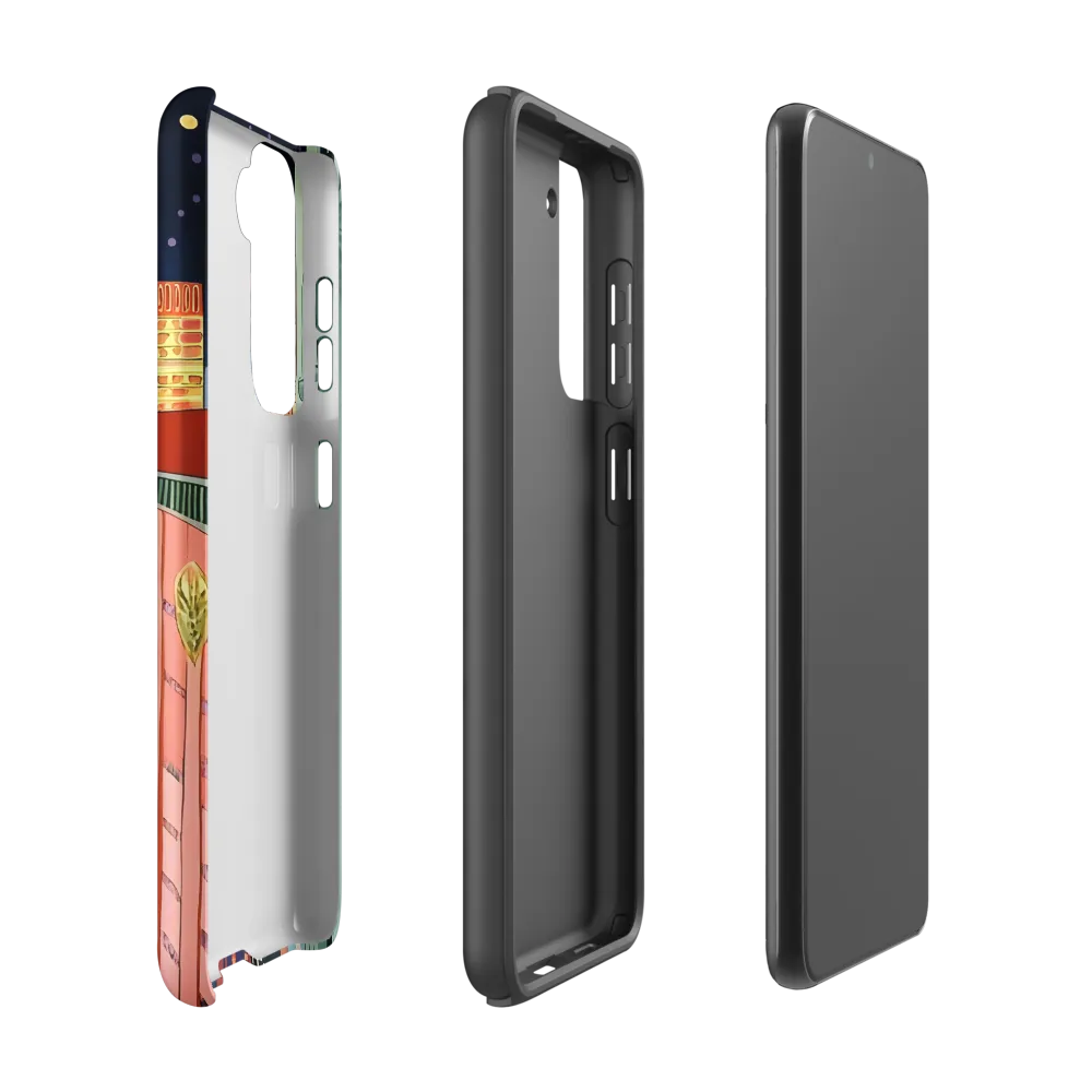 Urban Dreamscape: A Pop Art Night | Phone Case |  S21 | Tough Case | Matte
