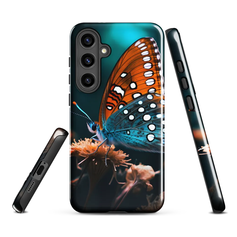 Whispers of Color: The Butterfly's Embrace