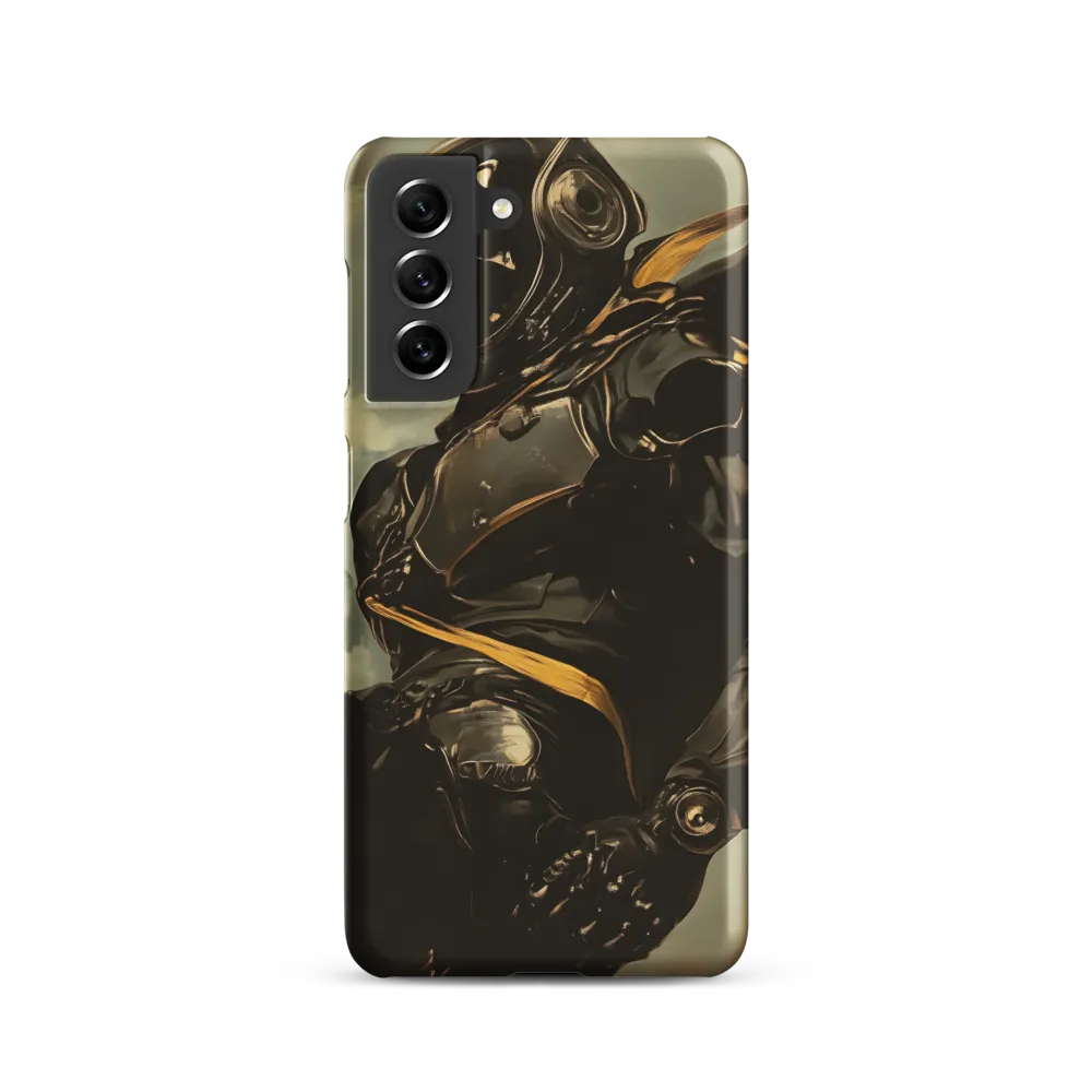 Ethereal Explorer: The Enigmatic Astronaut | Phone Case |  S21 | Snap Case | Matte