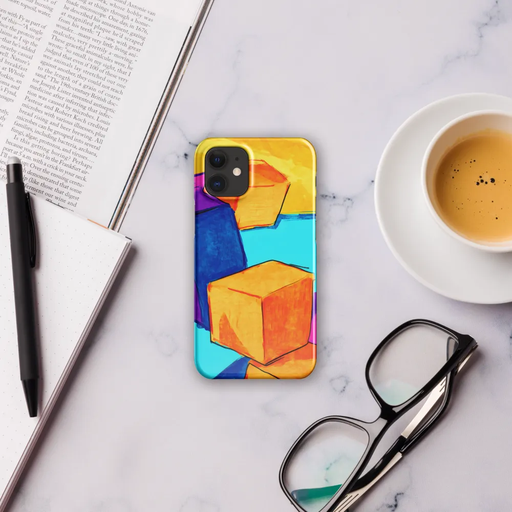 Playful Cubes in Vibrant Harmony