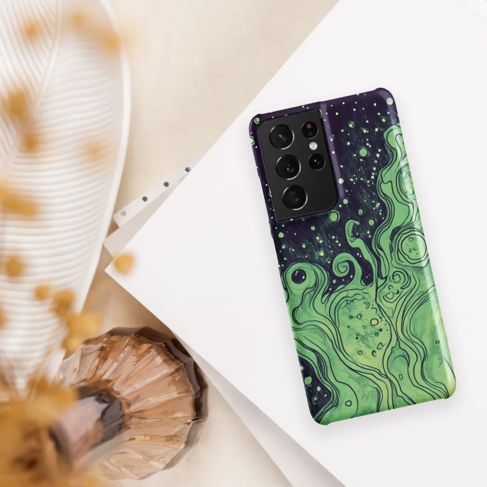 Cosmic Whirl: An Abstract Journey
