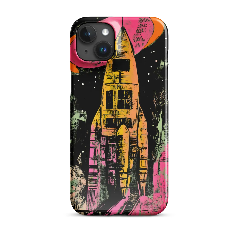 Cosmic Voyage: A Surreal Rocket Adventure