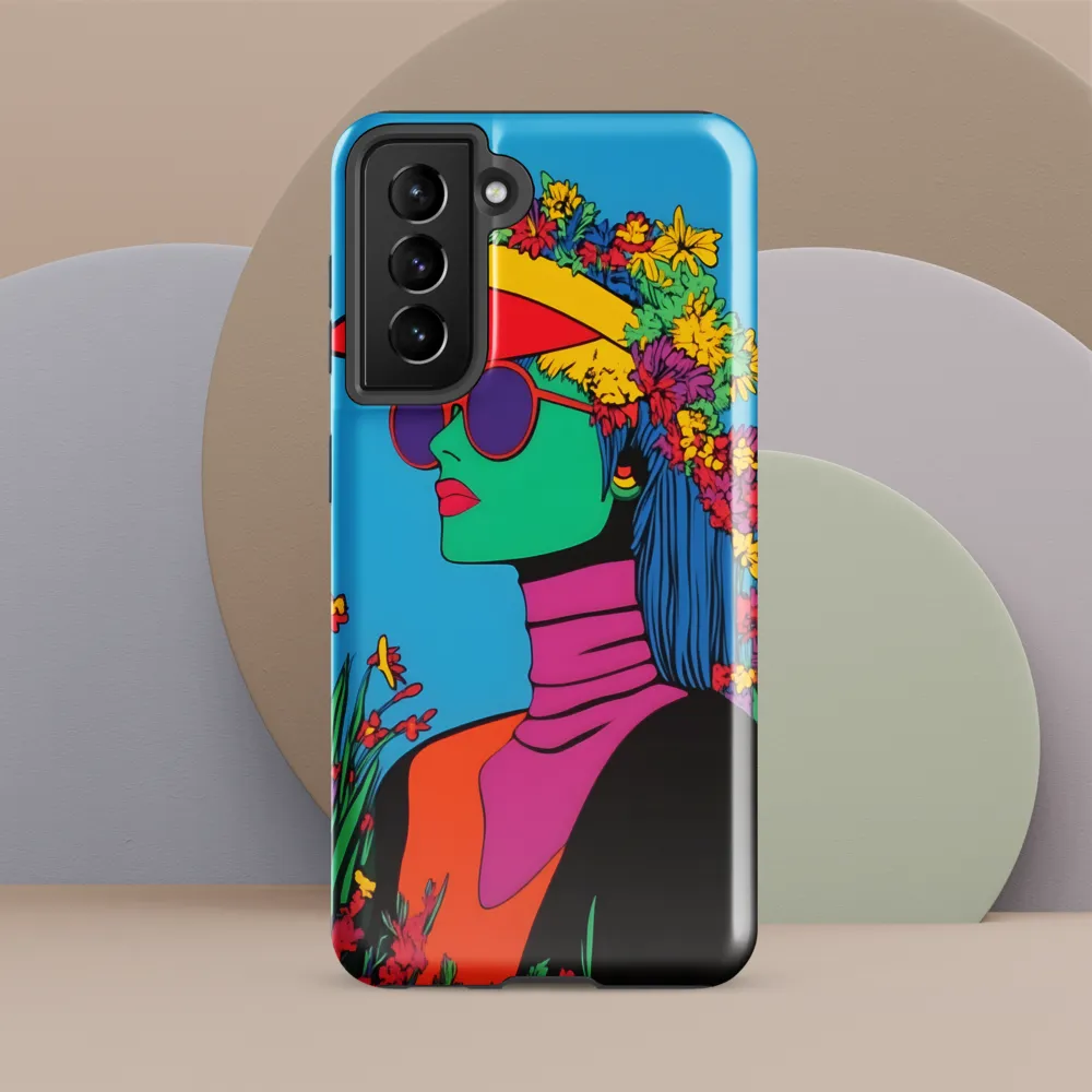 Botanical Elegance | Phone Case |  S21 FE | Tough Case | Glossy