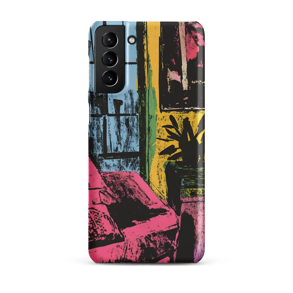 Vibrant Living: A Playful Interior | Phone Case |  S21 Plus | Snap Case | Matte