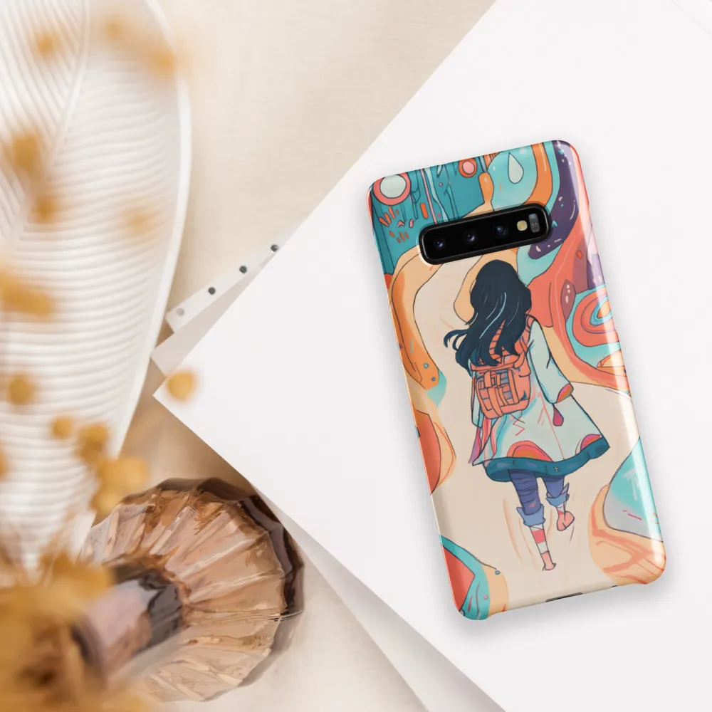 Journey Through a Whimsical Landscape | Phone Case |  S10 Plus | Snap Case | Glossy