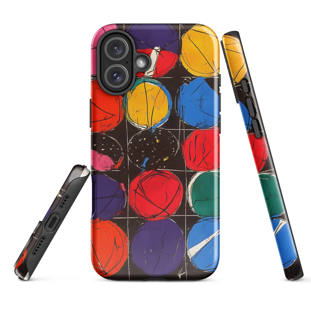 Colorful Circles in Abstract Harmony