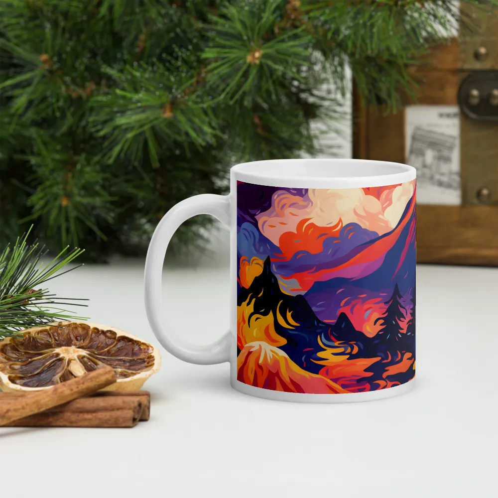 Fiery Majesty | Mugs | Multiple Sizes & Colors