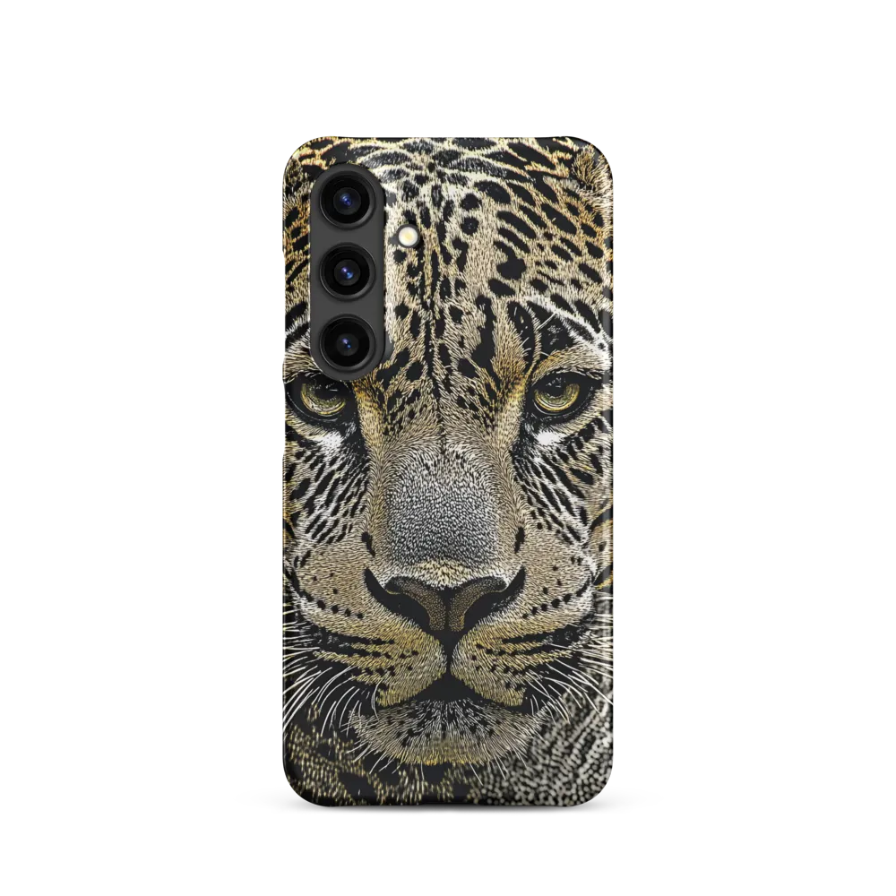 The Majestic Gaze: Portrait of a Leopard
