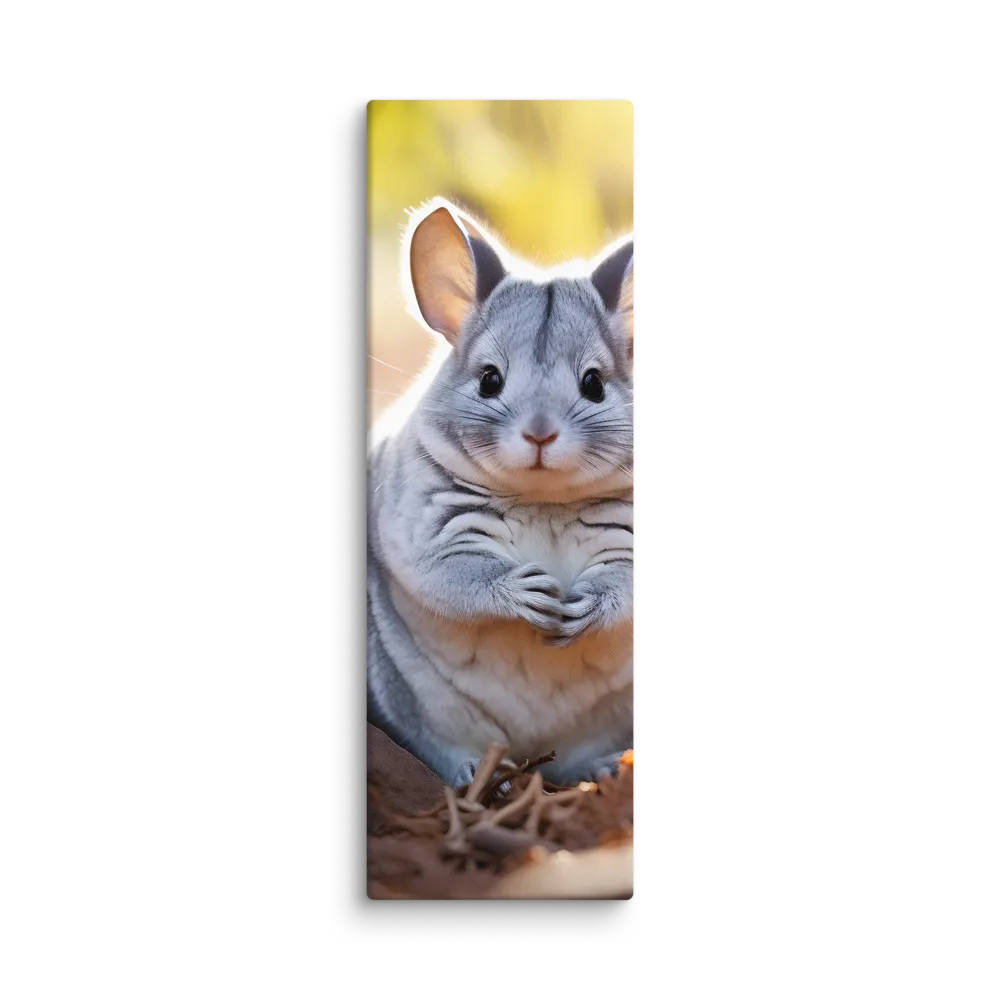 Gentle Whispers of Nature: The Chinchilla