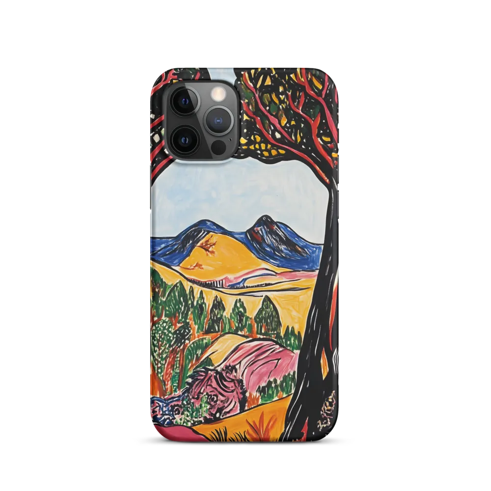 Vibrant Nature's Embrace | Phone Case |  12 Pro | Snap Case | Matte