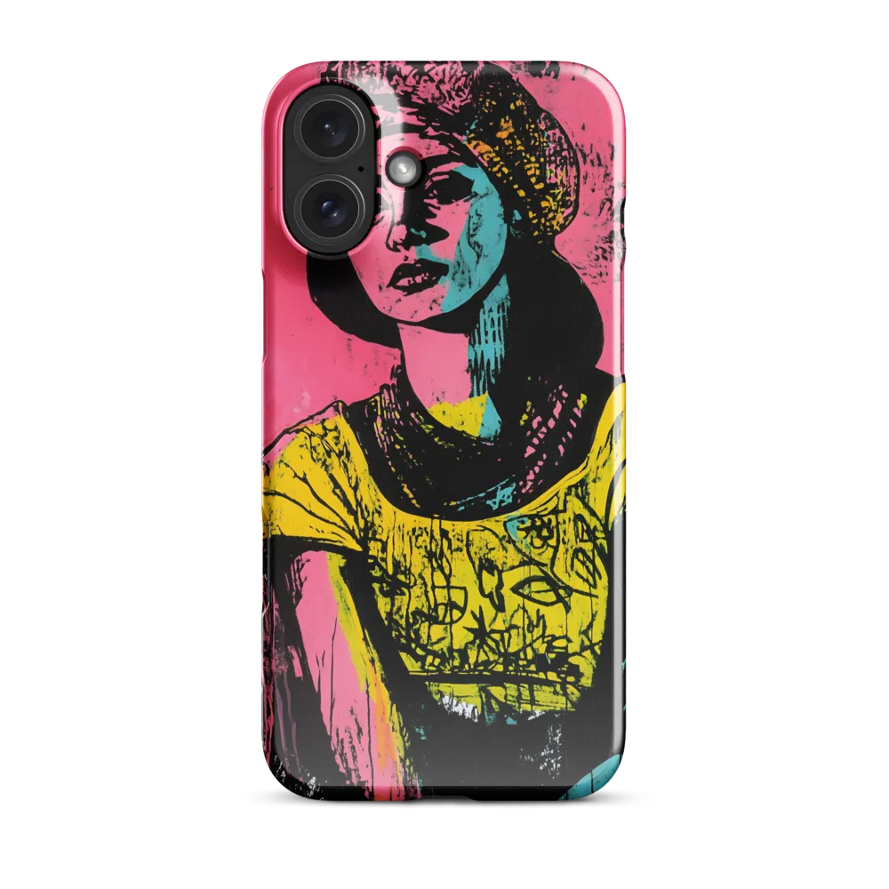 Urban Elegance: A Graffiti Portrait