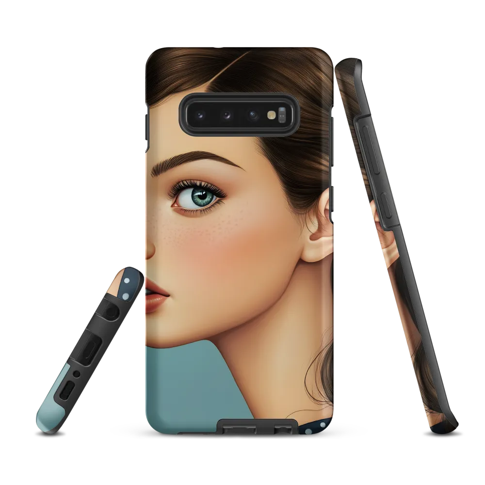 Captivating Gaze: A Modern Portrait