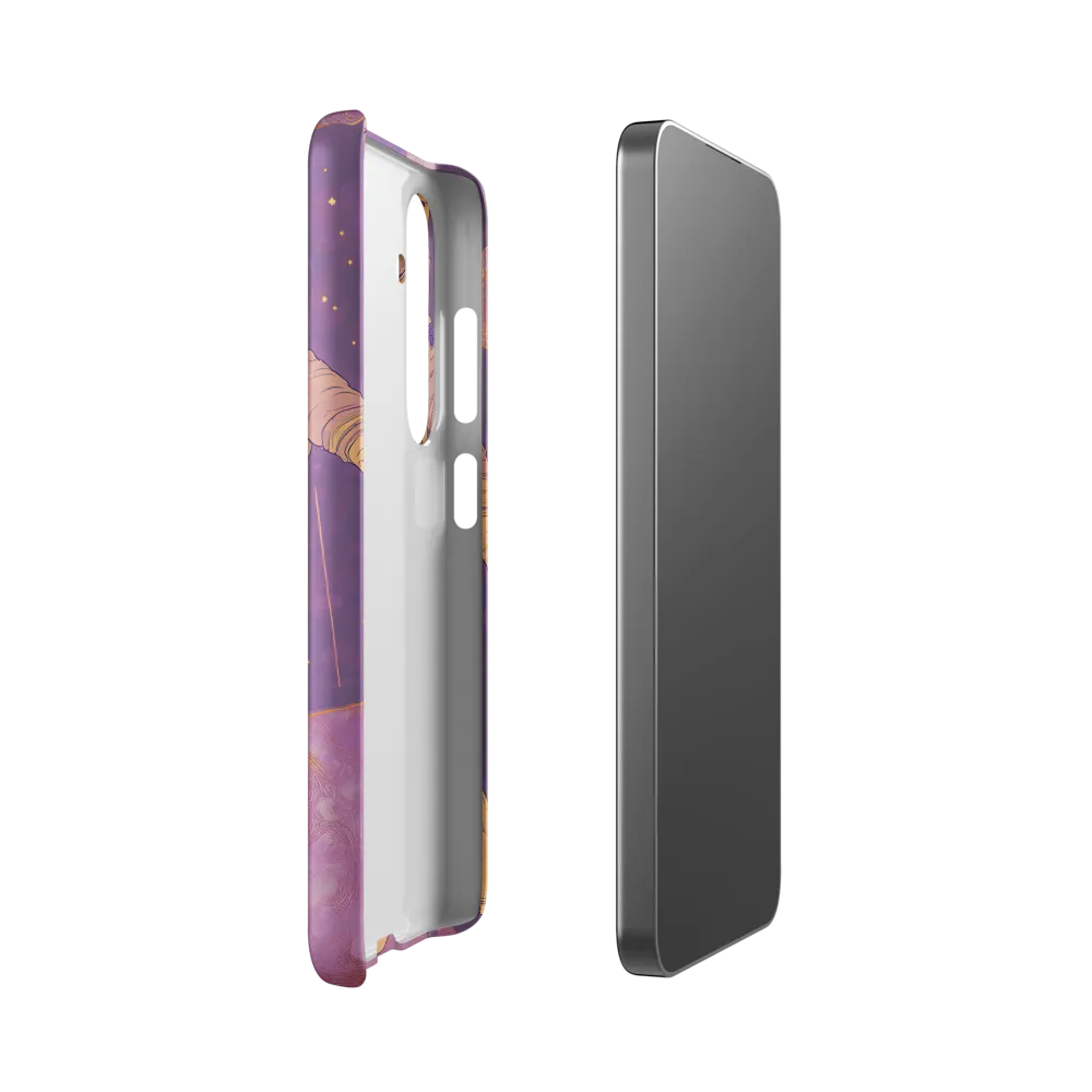 Floating Through the Cosmos | Phone Case |  S24 | Snap Case | Matte