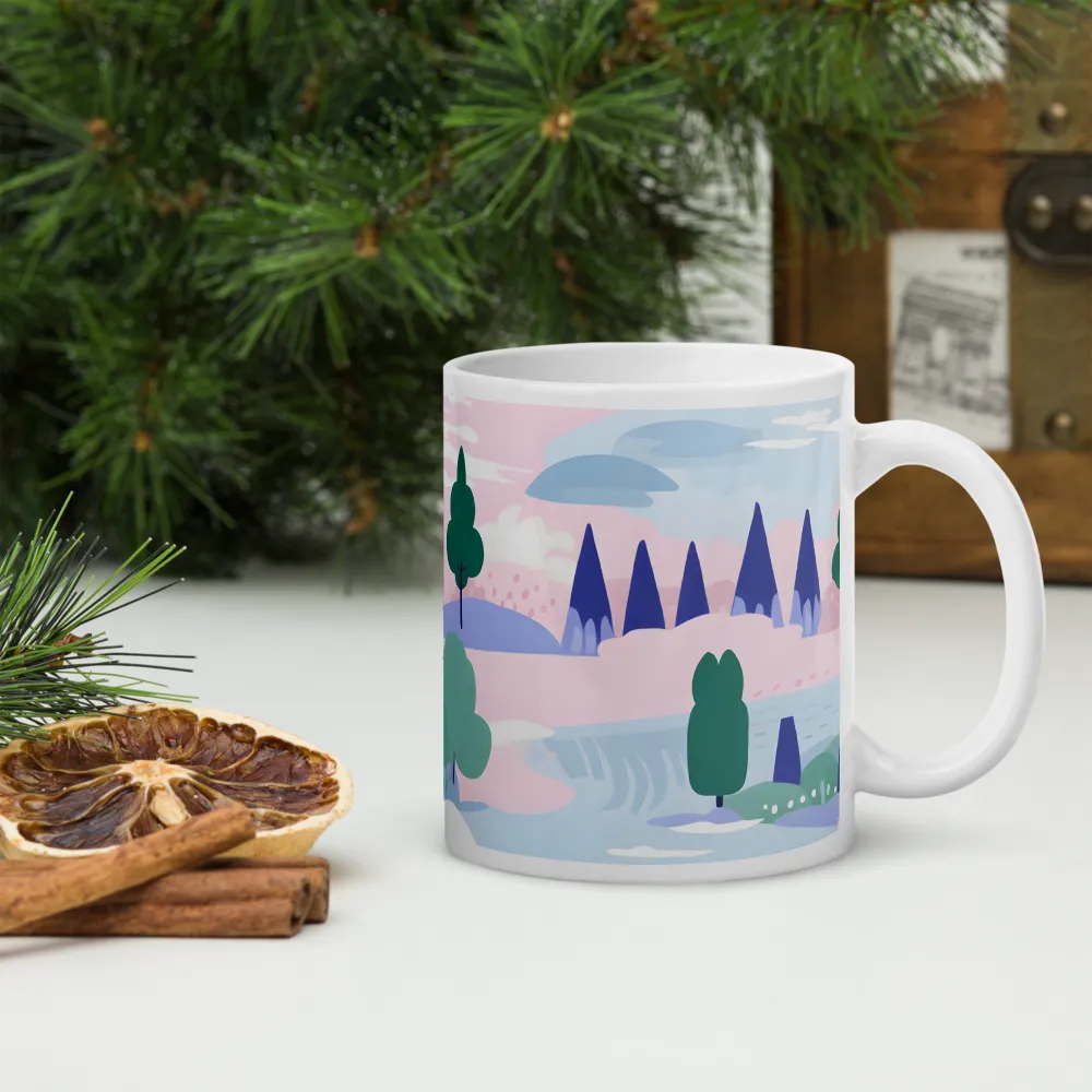 Whimsical Reflections: A Journey Through Landscapes | Mugs | Multiple Sizes & Colors