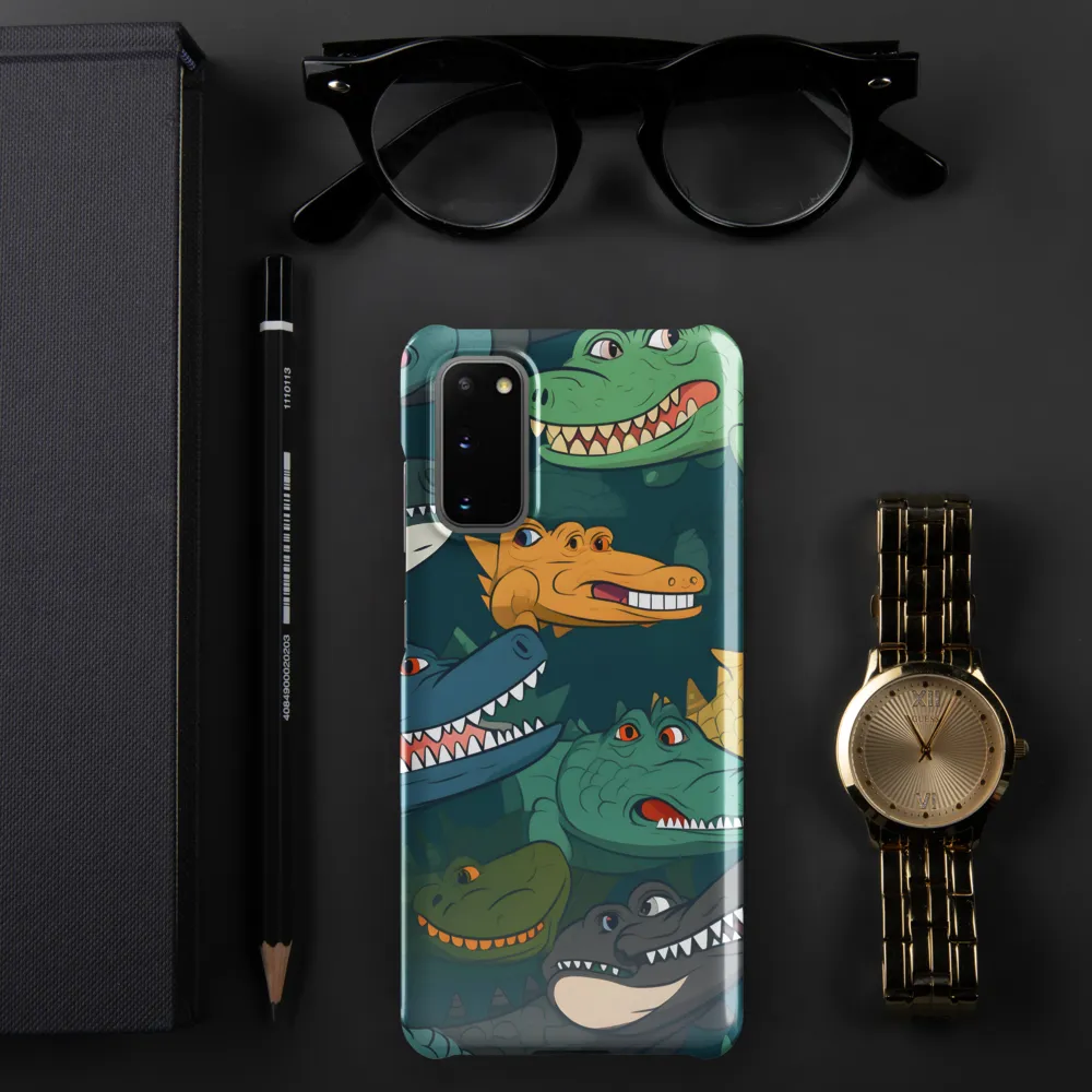 Cheerful Crocodilian Parade