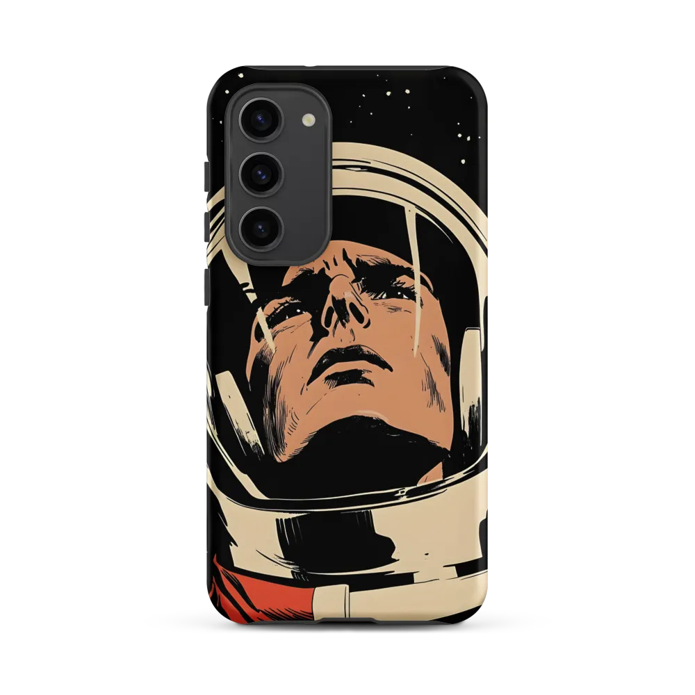 Gaze of the Astronaut | Phone Case |  S23 Plus | Tough Case | Matte