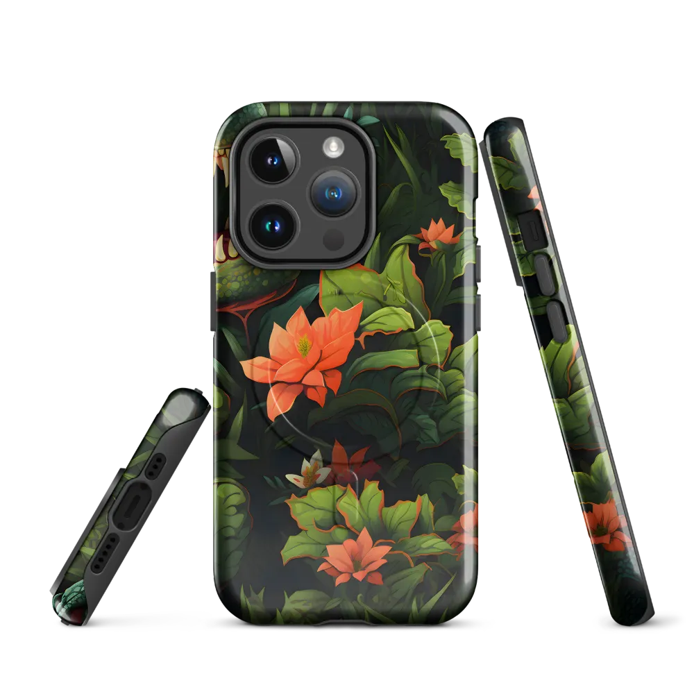 Into the Lush Unknown | Phone Case |  14 Pro | MagSafe® Tough Case | Glossy