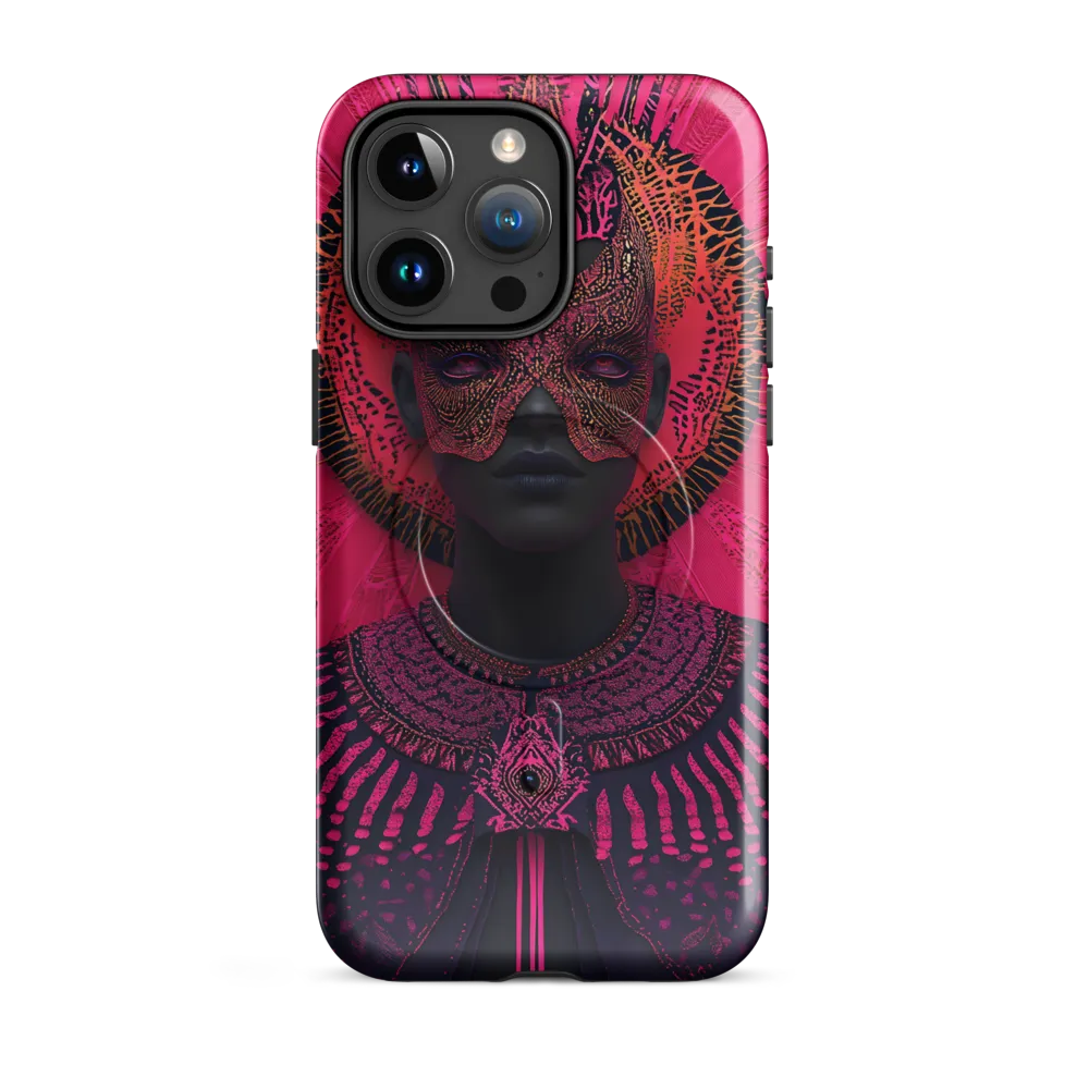 Halo of Magenta — Masked Ornament