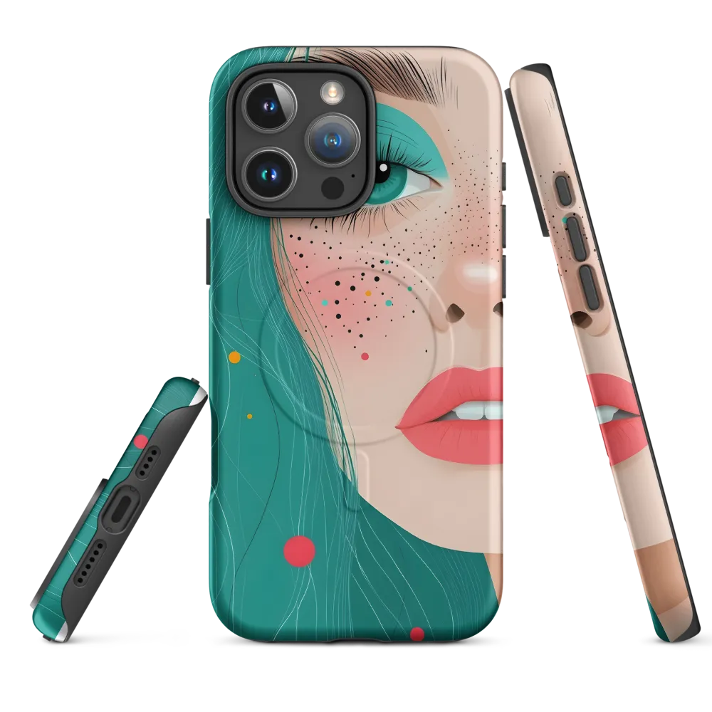 A Playful Portrait: Turquoise Temptation