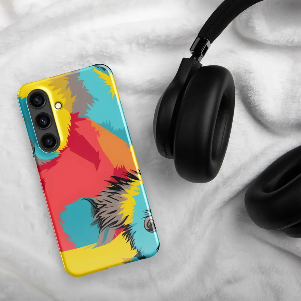Whimsical Koalas in Vibrant Colors | Phone Case |  S24 | Snap Case | Glossy