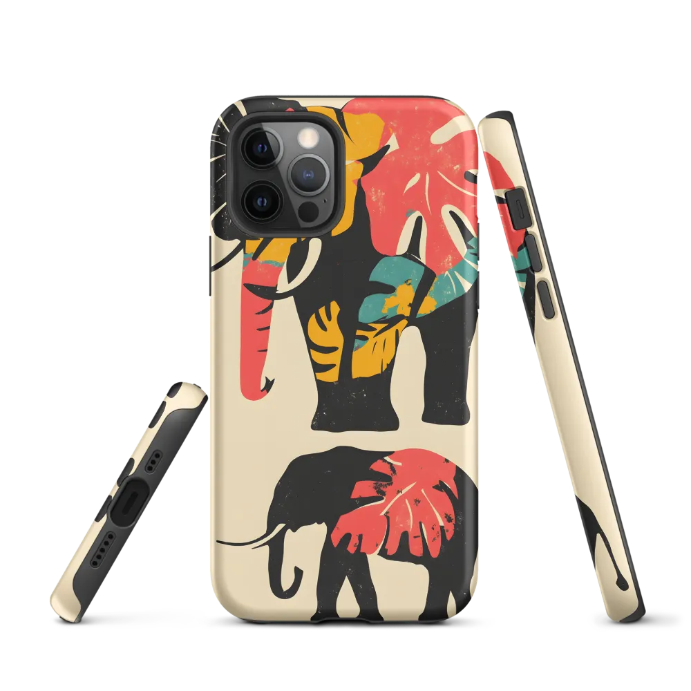 Tropical Elegance: The Elephant's Dance