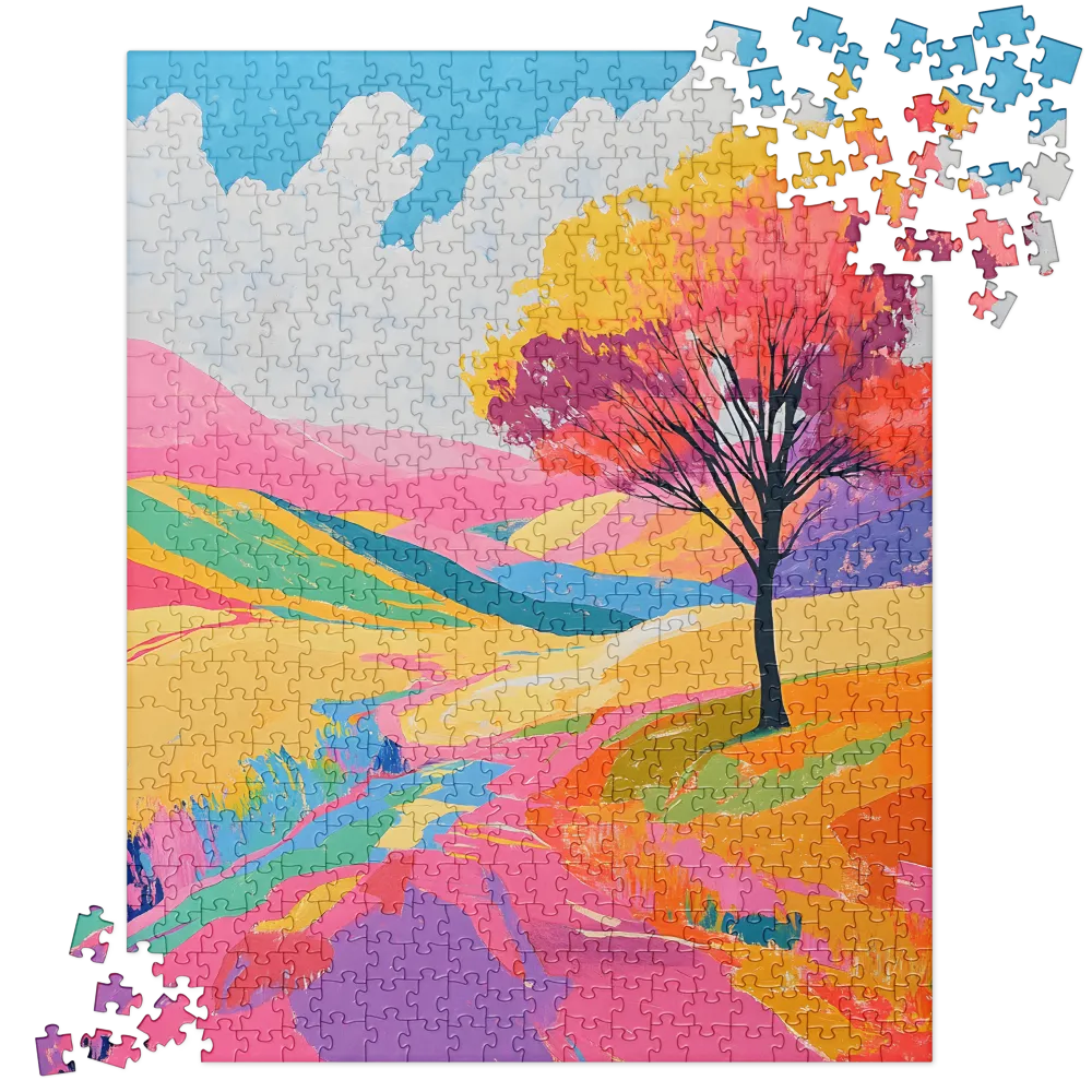 Vibrant Nature's Palette | Jigsaw Puzzle | 520 pieces