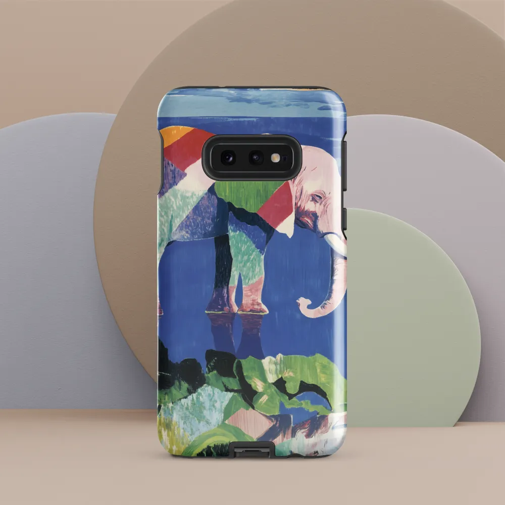 Serenity in Color: The Elephants of Reflection