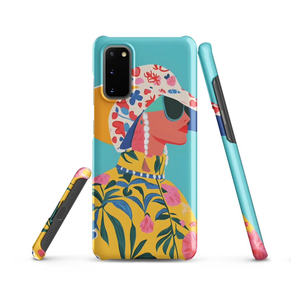 Tropical Confidence: A Fashion Portrait