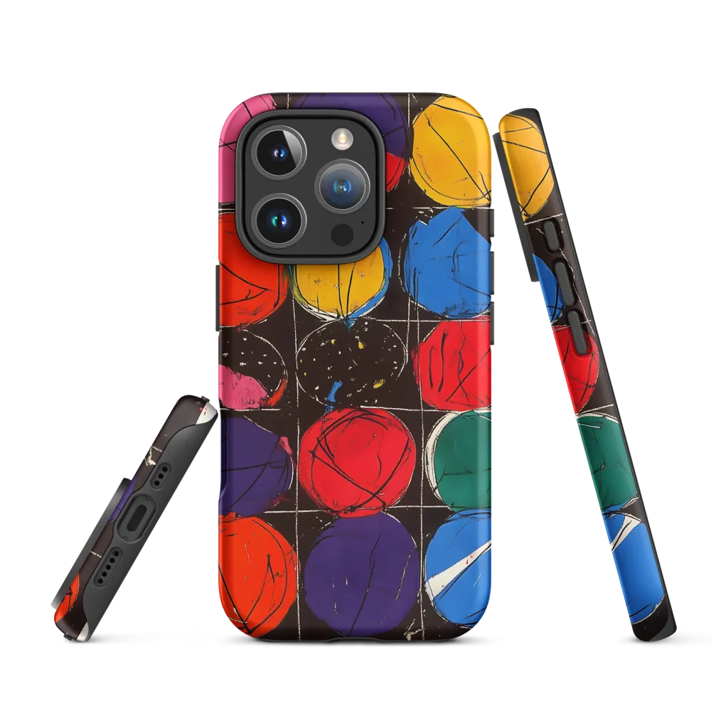 Colorful Circles in Abstract Harmony