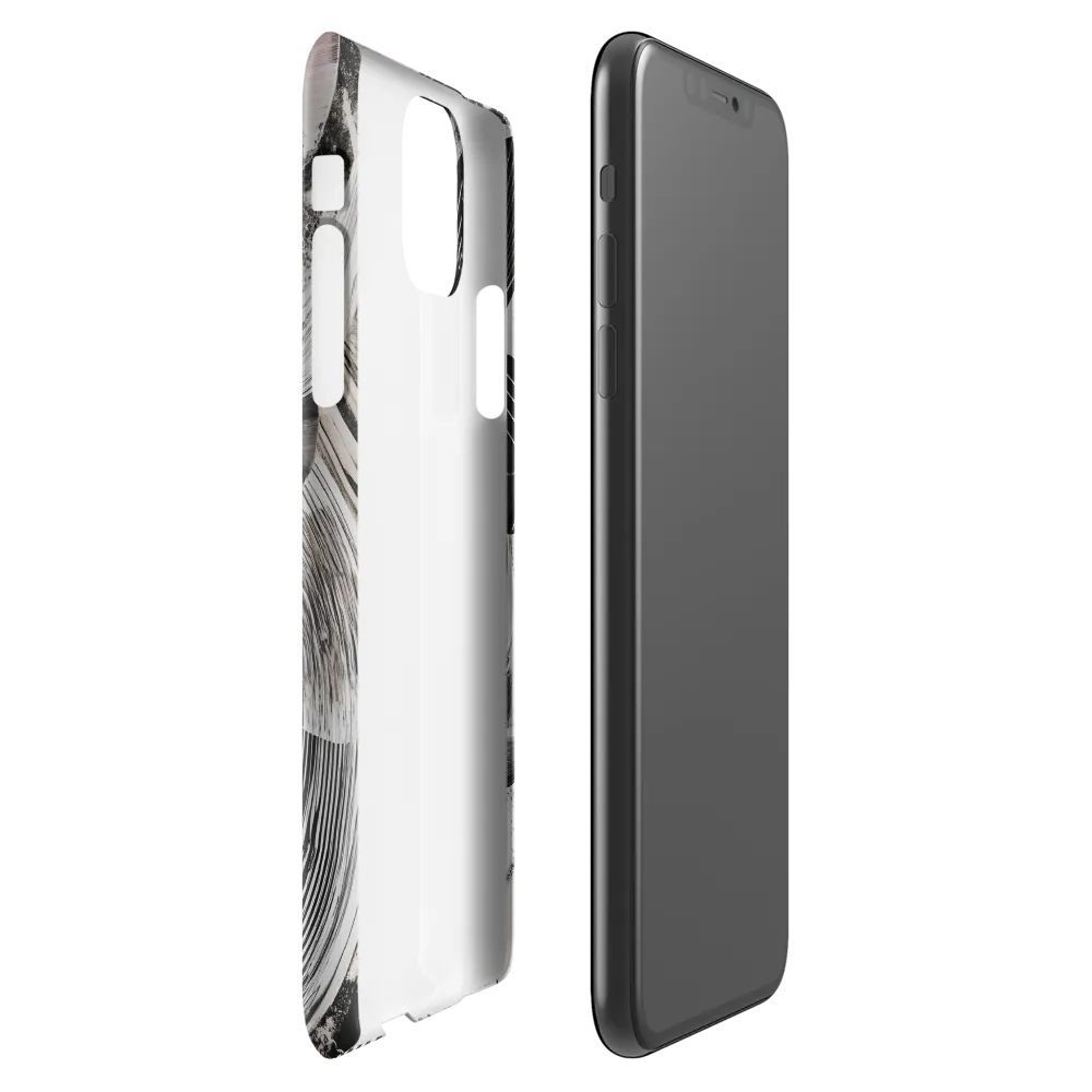 Fluid Harmony in Monochrome | Phone Case |  11 Pro Max | Snap Case | Glossy