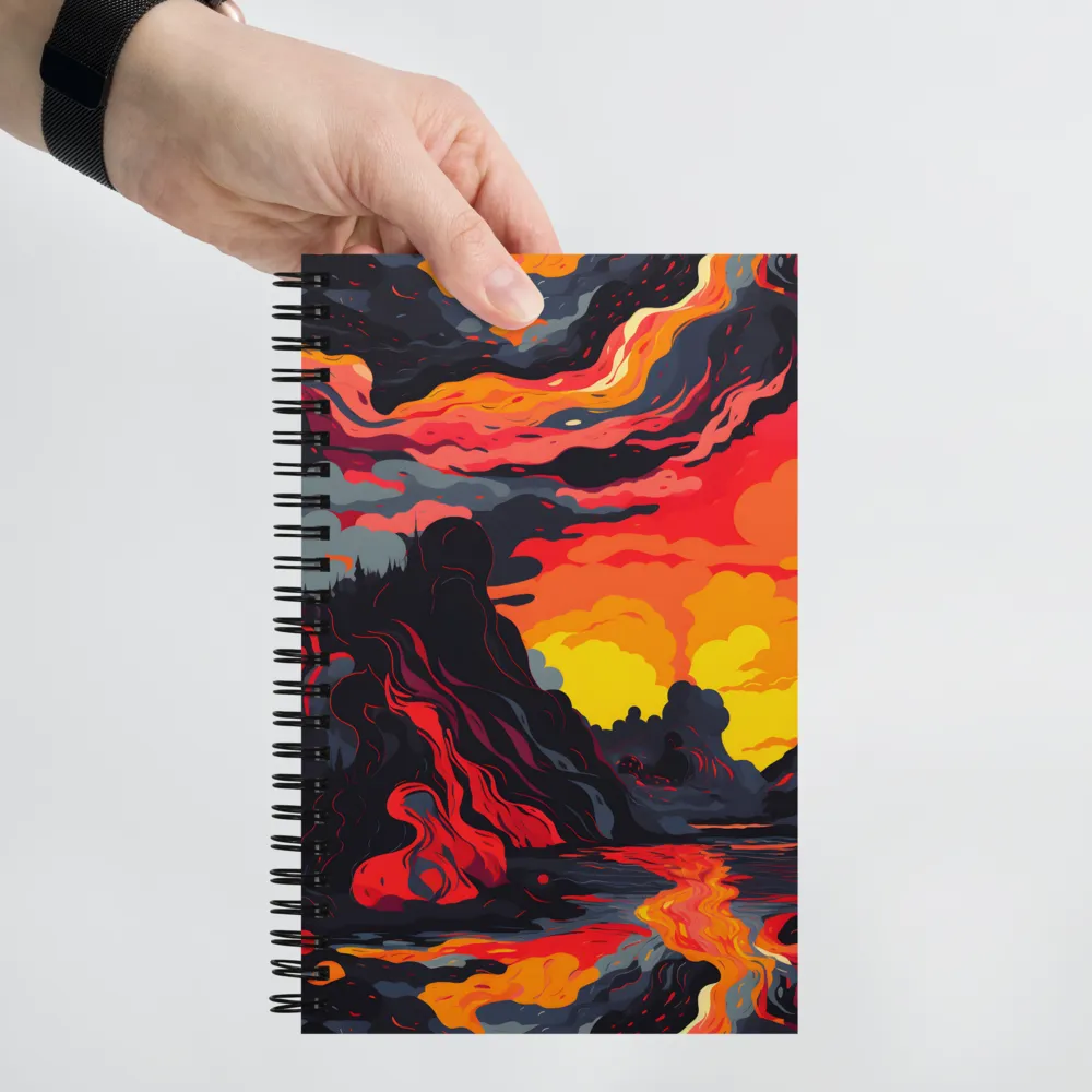 Eruption of Colors | Spiral Notebook