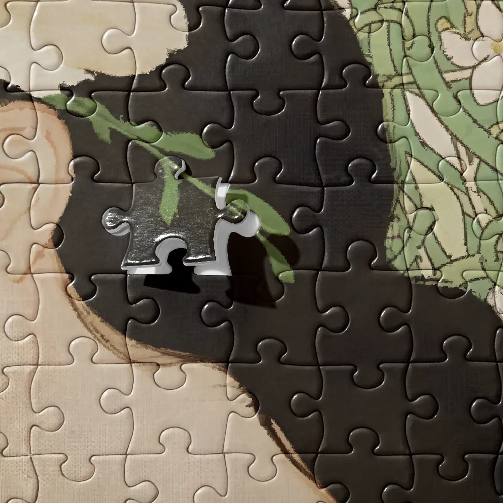 Gardenia Muse 
 Jigsaw Puzzle