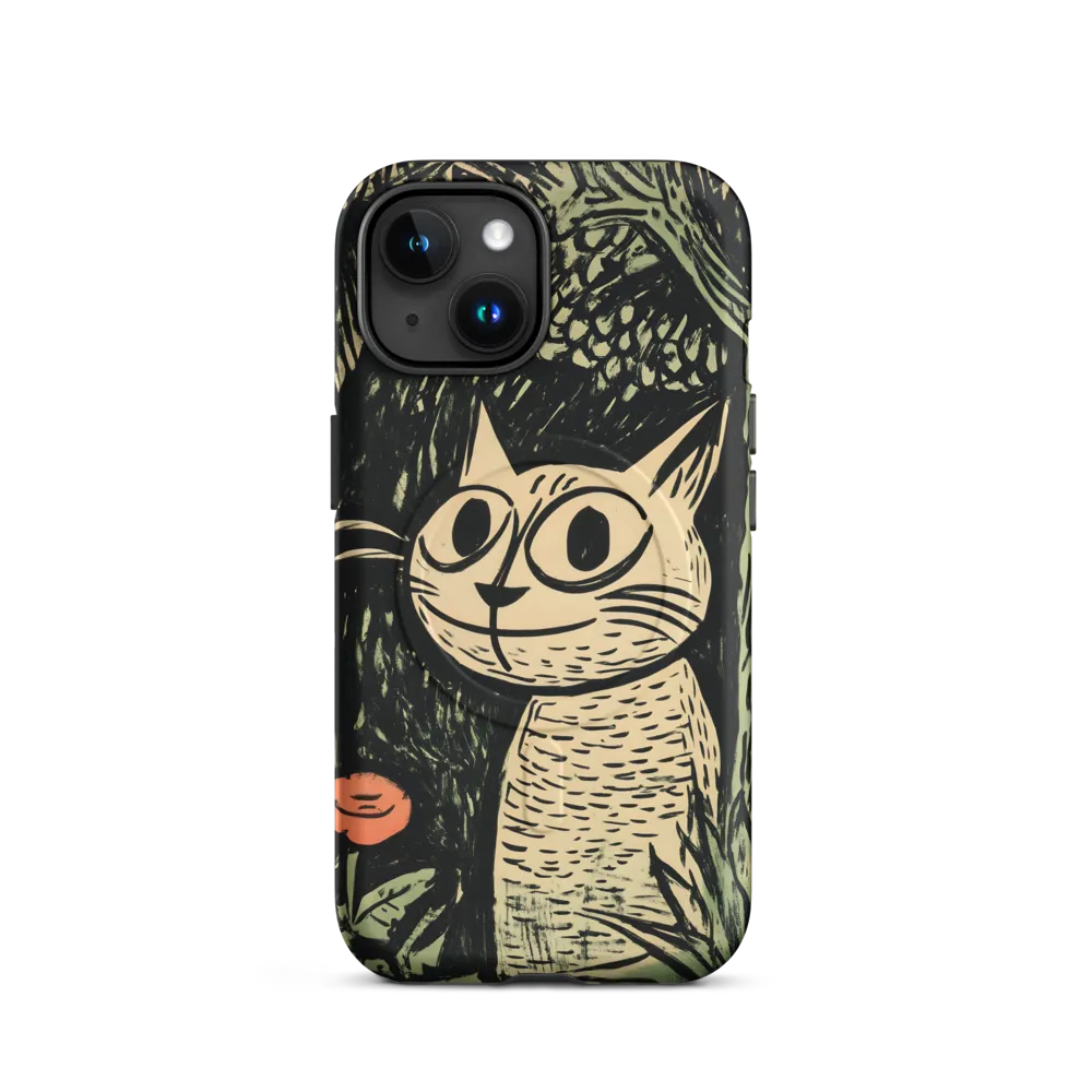 Whimsical Cat in the Forest