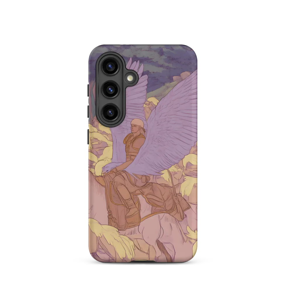 The Winged Guardian | Phone Case |  S24 | Tough Case | Matte