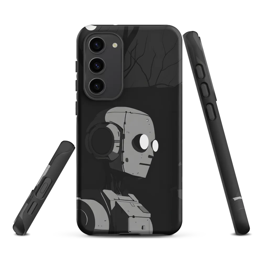 Curiosity in Shadows | Phone Case |  S23 Plus | Tough Case | Matte