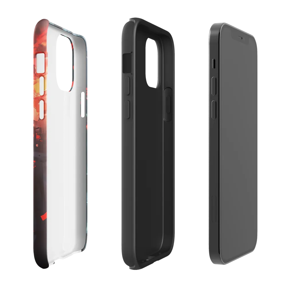 Fragmented Mind: The Silent Struggle | Phone Case |  12 | Tough Case | Glossy