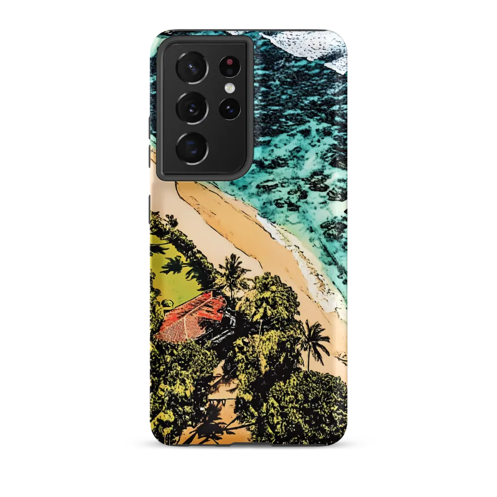 Aerial Serenity: Coastal Escape