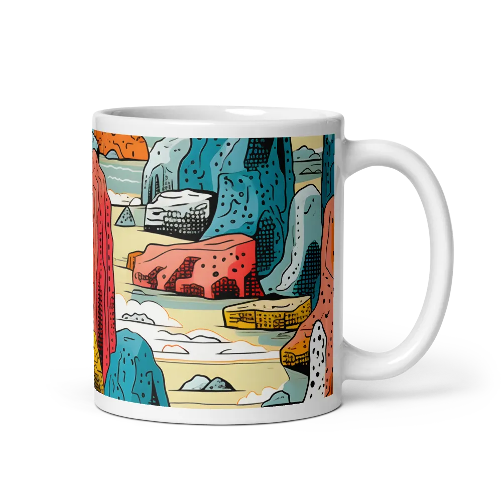 Whimsical Mountain Wonderland | Mug with White inside | 11 oz