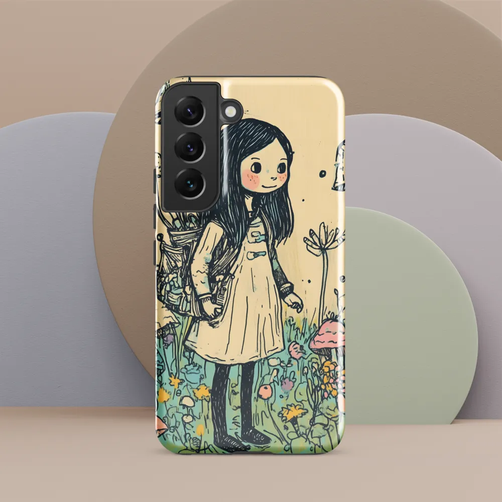 A Whimsical Journey Through a Colorful Meadow