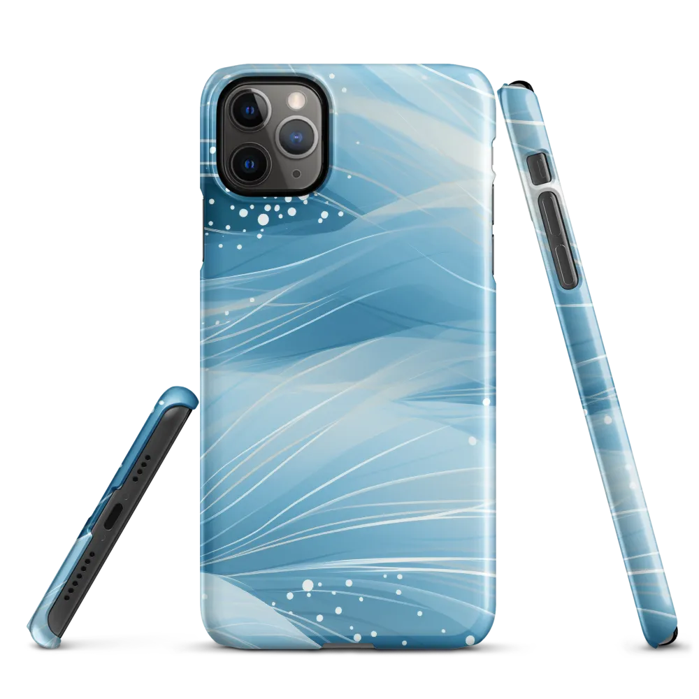 Ethereal Ocean Waves | Phone Case |  11 Pro Max | Snap Case | Glossy