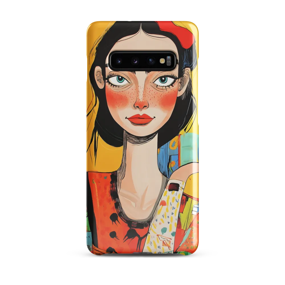 Playful Elegance | Phone Case |  S10 Plus | Snap Case | Glossy