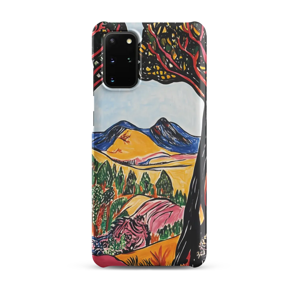 Vibrant Nature's Embrace | Phone Case |  S20 Plus | Snap Case | Matte