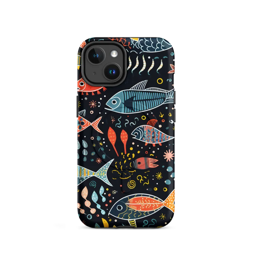 Whimsical Underwater Dance | Phone Case |  14 | MagSafe® Tough Case | Matte