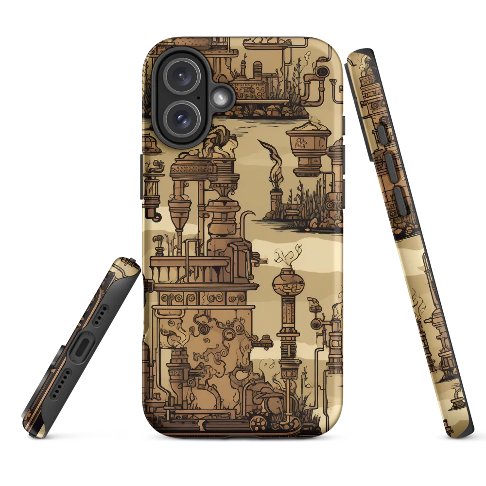 Whimsical Industrial Landscape