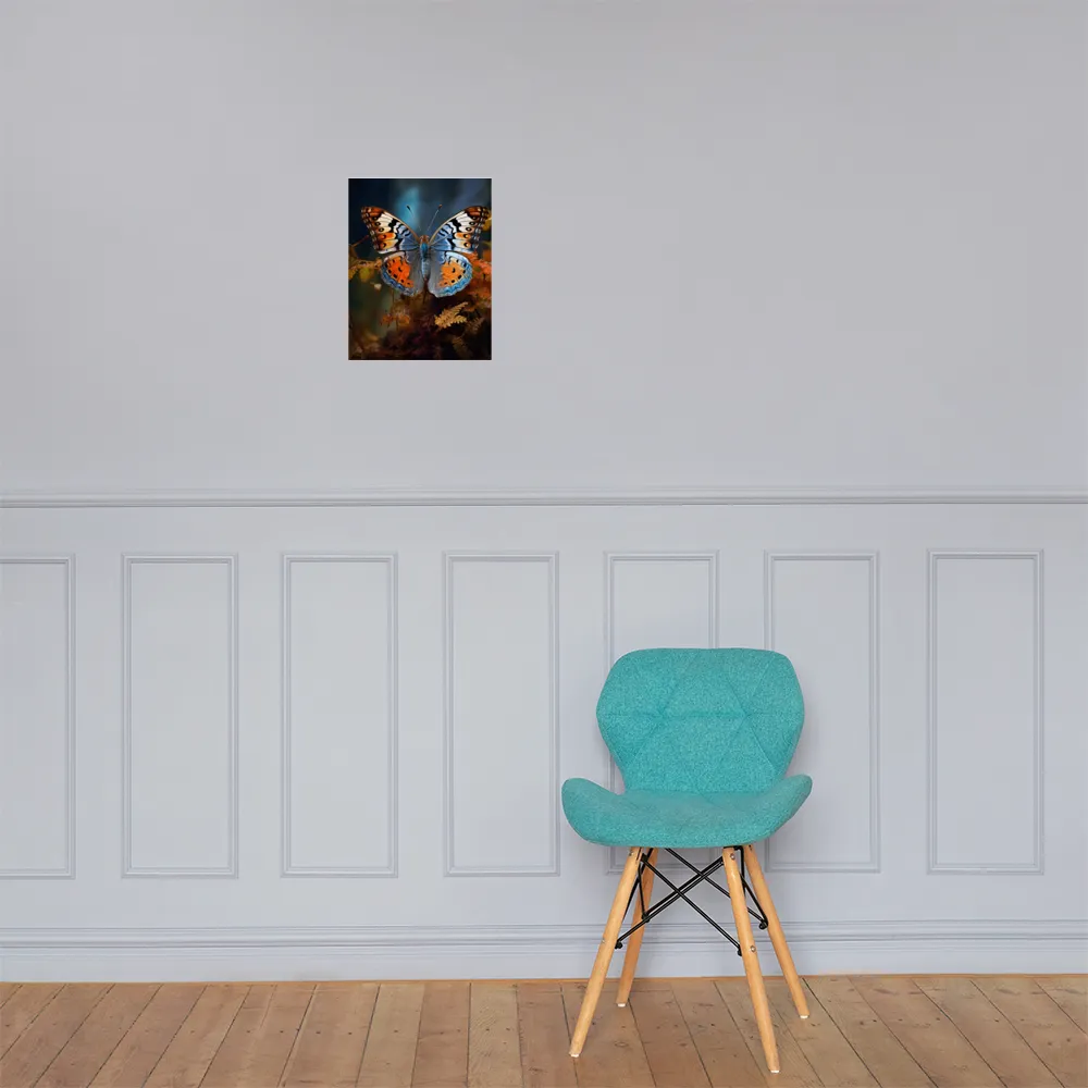 Harmony in Color: The Butterfly | Poster | 11″×14″