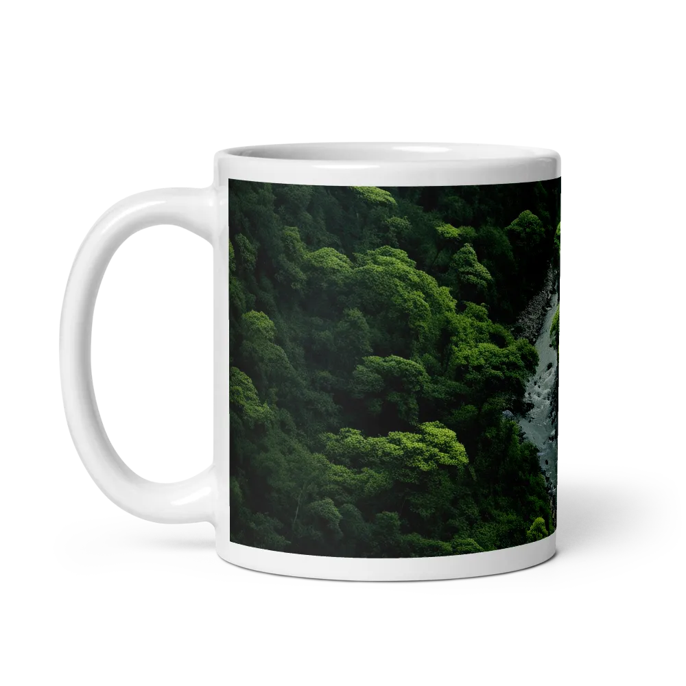 Whispers of the Green River | Mug with White inside | 11 oz