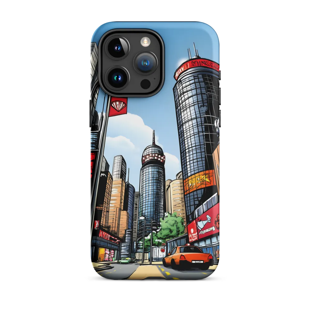 Urban Pulse: A Comic Cityscape
