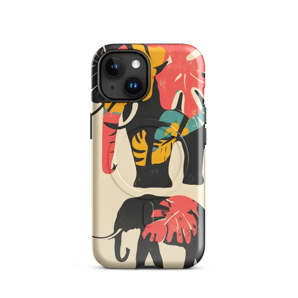Tropical Elegance: The Elephant's Dance