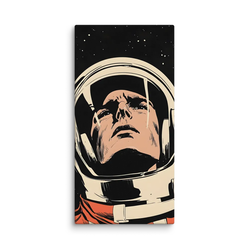 Gaze of the Astronaut | Canvas | 20″×40″